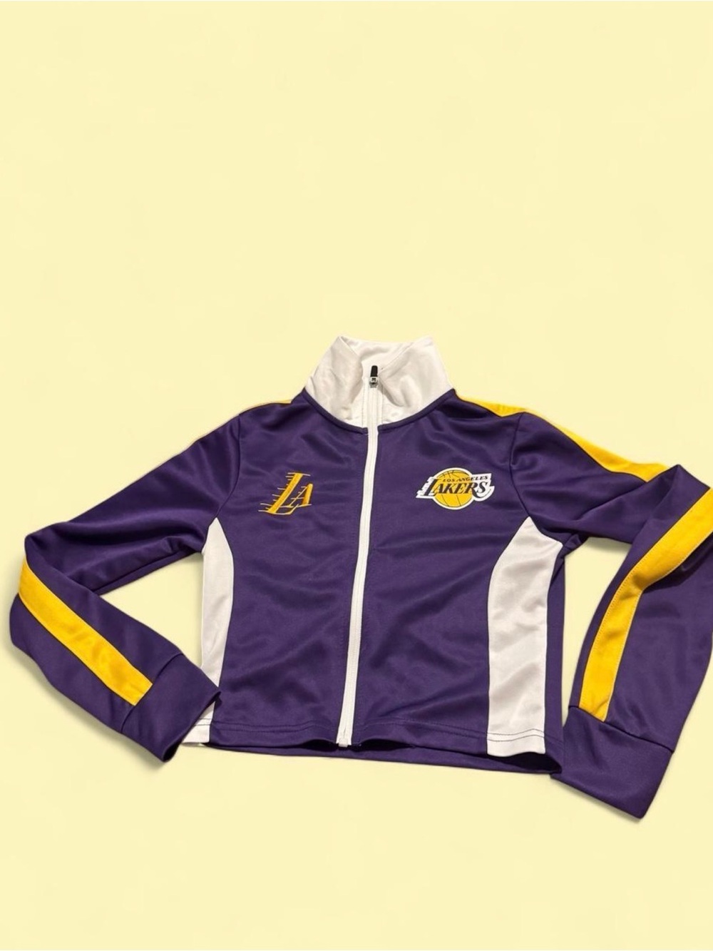 Los Angeles Lakers Purple & Gold Women's Zip Track Jacket